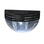                  Cветильник настенный USL-F-251/PM050 SHINY на солнечной батарее. 1 светодиод. Белый свет. 1*ААA Ni-Mh аккумулятор в/к. IP44. TM Uniel
               