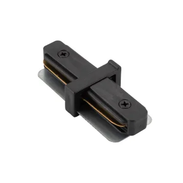 Соединитель прямой для шинопровода черн. DENKIRS TR1101-BK