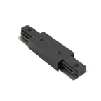                  Прямой коннектор с возможностью подачи питания, черный TR1008-BK | TR1008-BK | DENKIRS
               