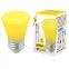 Лампа светодиодная LED-D45-1W/YELLOW/E27/FR/С BELL декоративная LED. "Колокольчик", матовая. Цвет желтый | UL-00005641 | Volpe
