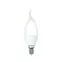 Лампа светодиодная LED-CW37-5W/3000K/E14/FR/SLS Форма свеча на ветру матовая Теплый (3000K)