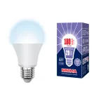 Лампа светодиодная LED-A65-20W/DW/E27/FR/NR Форма A, матовая. Norma. Дневной (6500K).