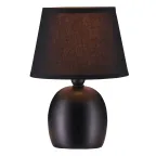                  Светильник настольный декоративный под лампу Е14 40W Механический выключатель Черный ТМ UML-B304 E14 BLACK
               