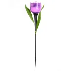 Светодиодный садовый светильник на солнечной батарее СОЛАР USL-C-453/PT305 PURPLE TULIP
