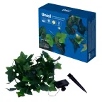                  Садовая гирлянда на солнечной батарее USL-S-135/PT2000 IVY Плющ 20 светодиодов Теплый белый свет 1*АА Ni-Mh аккумулятор в/к IP44
               