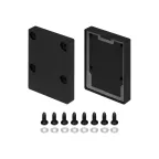 Заглушка IP-LINE-4050 BLACK глухая (ARL, Металл)