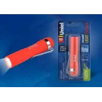 Фонарь универсальный S-LD045-B Red «Simple Light Debut», пластик, 0,5 Watt LED, блистер, 1хАА н/к, цвет красный | UL-00000210 | Uniel