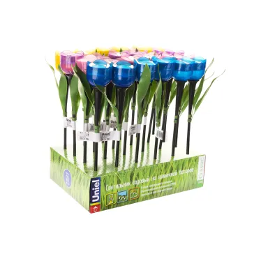 Светодиодный садовый светильник на солнечной батарее СОЛАР USL-C-651/PT305 TULIP SET 24
