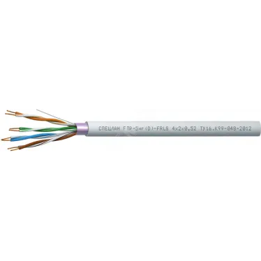 Кабель СПЕЦЛАН FTP-5нг(D)-FRLS 4х2х0.52