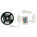 Комплект лента светодиодная 3м IP20 RGB, адаптер 24Вт, контроллер с пультом ULS-Q211 5050-30LED/m-IP20-3M-RGB RRP24C24 | 10775 | Volpe