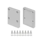 Заглушка IP-LINE-4050 SILVER глухая (ARL, Металл)