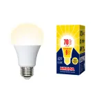 Лампа светодиодная Форма A матовая Norma Теплый (3000K) LED-A60-9W/3000K/E27/FR/NR