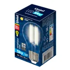 Лампа светодиодная LED 10вт 200-250В форма А прозрачное 920Лм E27 3000К Sky филамент