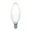 Лампа светодиодная LED-C37-5W/3000K/E14/FR/SLS Форма свеча матовая Теплый (3000K)