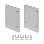Заглушка IP-LINE-5475 SILVER глухая (ARL, Металл)