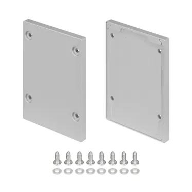 Заглушка IP-LINE-5475 SILVER глухая (ARL, Металл)