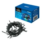 Гирлянда светодиодная  с контроллером  ULD-S0800-100/DGA MULTI IP20   100 диодов, 8 м, разноцветная, IP20, шнур зеленый | 07924 | Uniel