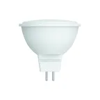 Лампа светодиодная. LED-JCDR-7W/6500K/GU5.3/FR/SLS Форма ''JCDR'', матовая. Дневной свет (6500K)