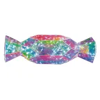                  Светильник декоративный Конфета на батарейках 3AA не в комплекте 100 светодиодов Белый свет Цвет корпуса радужный TM Uniel ULD-R510 3АА CANDY
               