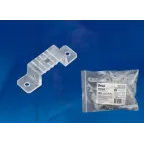 Крепление для LED ленты 220В 14-16x7мм. прозрачный, UCC-K14 CLEAR 100 POLYBAG 100 шт/упак | UL-00000867 | Uniel