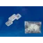 Крепление для LED ленты 220В 10x7мм прозрачный UCC-K10 CLEAR 100 POLYBAG 100 шт/упак | UL-00000866 | Uniel
