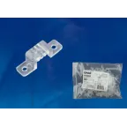 Крепление для LED ленты 220В 10x7мм прозрачный UCC-K10 CLEAR 100 POLYBAG 100 шт/упак | UL-00000866 | Uniel