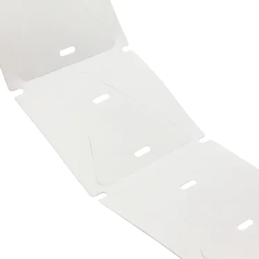 Бирки Универсальные, У-136 для маркировки контрольного кабеля, DKC-U-136, треугольник 60х60мм, в рулоне 1000шт.