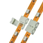 Клемма соединительная UTC-L-2/B20-NNN WHITE 020 POLYBAG для светодиодных лент 5050, 2 контакта, IP20, цвет белый, 20 штук в пакете