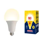 Лампа светодиодная LED-A95-30W/3000K/E27/FR/NR LED мощная 30 ватт А95 матовая Е27 серия Norma 3000K | UL-00005604 | Volpe