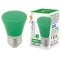 Лампа светодиодная LED-D45-1W/GREEN/E27/FR/С BELL декоративная LED. "Колокольчик", матовая. Цвет зеленый | UL-00005640 | Volpe