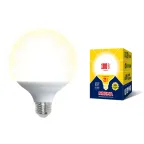 Лампа светодиодная LED-G120-22W/3000K/E27/FR/NR LED. "шар", матовая. Серия Norma. 3000K | UL-00004875 | Volpe