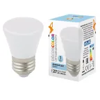 Лампа светодиодная LED-D45-1W/6000K/E27/FR/С BELL декоративная LED. "Колокольчик", матовая. Дневной свет 6000K | UL-00005804 | Volpe