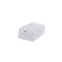Коннекторы для светодиодной ленты 220В 5050 12-14мм, 2 контакта UTC-Q220 K12/B67-NNN CLEAR 025 POLYBAG прозрачный, 25 шт/упак | 10970 | Volpe