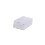 Коннекторы для светодиодной ленты 220В 5050 12-14мм, 2 контакта UTC-Q220 K12/B67-NNN CLEAR 025 POLYBAG прозрачный, 25 шт/упак | 10970 | Volpe