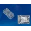 Коннекторы для светодиодной ленты 220В, 10x7мм, 2 контакта UTC-K-12/A67-NNN CLEAR 025 POLYBAG прозрачный 25 шт/упак | UL-00000868 | Uniel