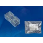Коннекторы для светодиодной ленты 220В, 10x7мм, 2 контакта UTC-K-12/A67-NNN CLEAR 025 POLYBAG прозрачный 25 шт/упак | UL-00000868 | Uniel
