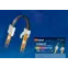 Коннектор для LED ленты 5050 RGB между собой, 4 контакта, IP20, белый, 20 шт в упак | 06613 | Uniel