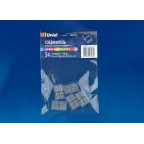 Коннекторы для светодиодной ленты 220В 5050RGB, 4 контакта UTC-K-14/B67-RGB CLEAR 005 POLYBAG прозрачный 5 шт/упак | 10826 | Uniel