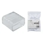 Заглушка для LED ленты 5050, 12-14 мм, прозрачный, UCW-Q220 K12 CLEAR 025 POLYBAG 25 шт/упак | 10974 | Volpe