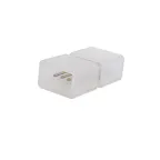 Коннекторы для светодиодной ленты 220В, 10x7мм, 2 контакта UTC-K-14/B67-RGB CLEAR 025 POLYBAG прозрачный 25 шт/упак | UL-00000869 | Uniel