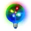 Светильник светодиодный Свечение 3D звёзды 220В Диаметр 10см ULI-Q310 1,5W/RGB/Е27 ДИСКО ШАР 3D