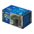                  Гирлянда светодиодная 10м 100 светодиодов Голубой желтый зеленый розовый свет Провод зеленый ТМ Uniel ULD-S1000-100/DGA MULTI-2 IP20
               