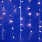 Занавес светодиодный  с контроллером  ULD-C1510-160/DTA WARM WHITE IP20 , 1,5х1м. 160 диодов. теплый белый свет. шнур прозр. | UL-00006422 | Uniel