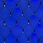                  Гирлянда-сетка светодиодная стат свечение ULD-N2015-288/SBK WHITE-BLUE IP67   2*15м. соед 288 бело-синих диодов шнур черный | UL-00005485 | Uniel
               