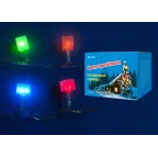 Гирлянда светодиодная  с контроллером «Кубики»  ULD-S0700-050/DTA MULTI IP20 CUBES-1   50 диодов, 7 м, разноцветная, IP20,шнур прозр. | 07932 | Uniel