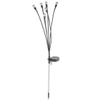 Садовый светильник USL-S-820/PM700 FIREFLIES на солнечной батарее «Светлячки». 6 светодиодов. Теплый белый свет. 1*АА Ni-Mh аккумулятор в/к. IP44. TM Uniel