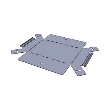 Угол 90 град. вертикальный внутренний 100x100 мм (плоский) EKF