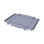 Угол 90 град. вертикальный внешний 50x300 мм (плоский) EKF