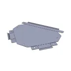 Ответвитель Т-образный 50х150 мм (плоский) EKF