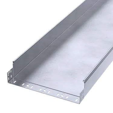 Лоток неперфорированный Профи INOX (AISI 316) 400х100x6000 (2,0 мм) (12 м/уп)